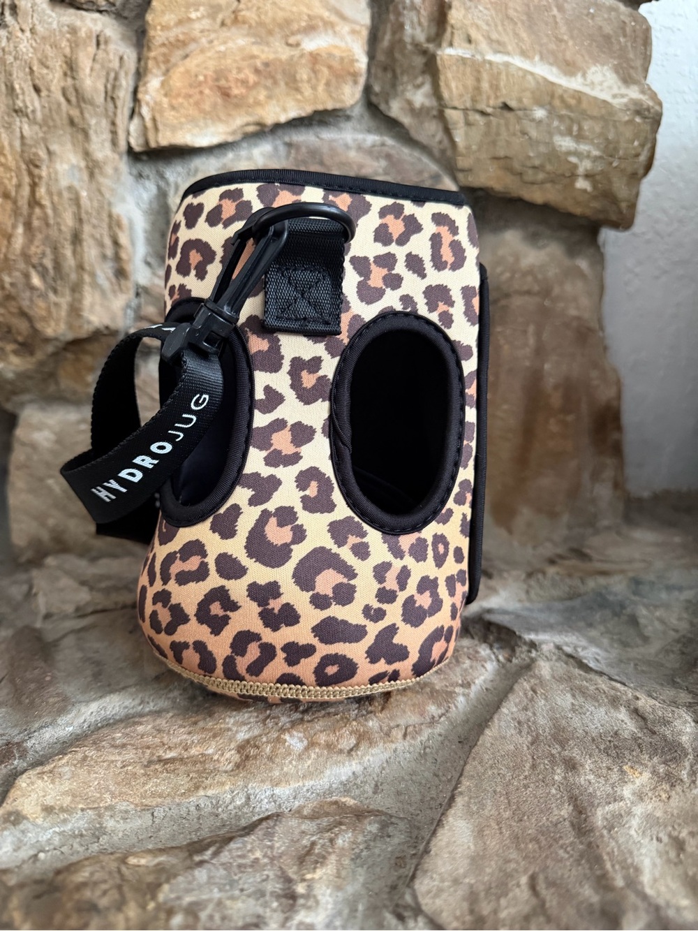 HydroJug Neoprene Cover - Leopard Print with Adjustable Strap